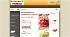 Desktop Screenshot of bellavitapizza.fr
